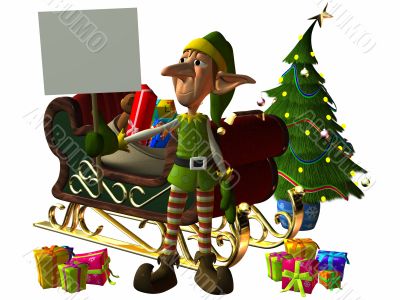 Cartoon Elf