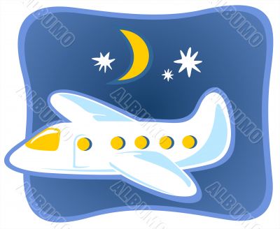 flying plane
