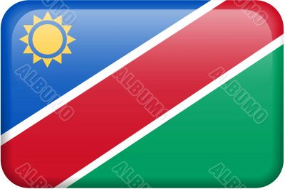 Namibia Flag Button