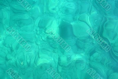 Stones under water