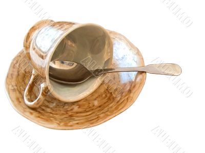 saucer with cup