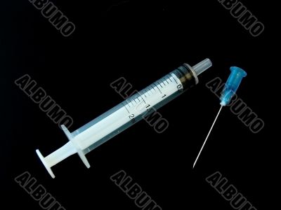 syringe and needle