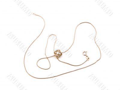 Golden necklace