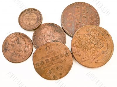 Old russian coins