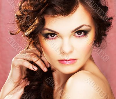 Portrait of sexy woman