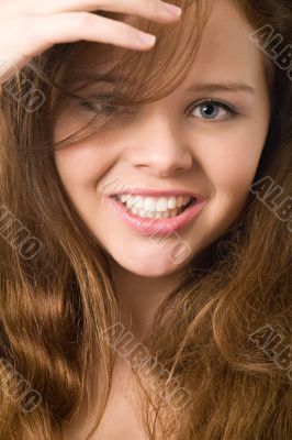 smiling girl