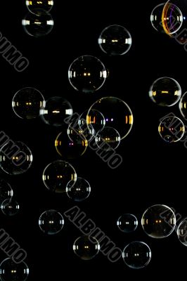 soap bubbles