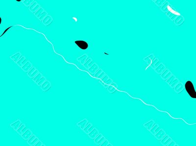 blue miro background