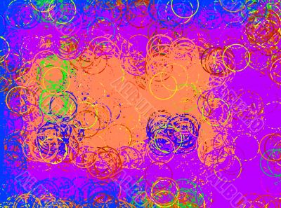 coloured circles