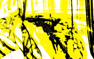 lemon yellow abstract background
