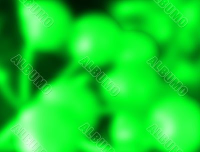 Soft focus clover background