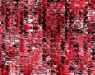 red vitreous tiles abstract