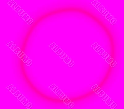 Pink circle on pink