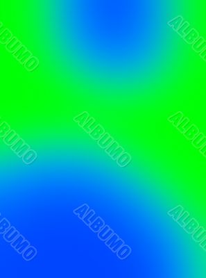 blue lava on green liquid