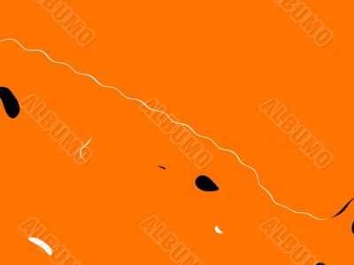 orange abstract