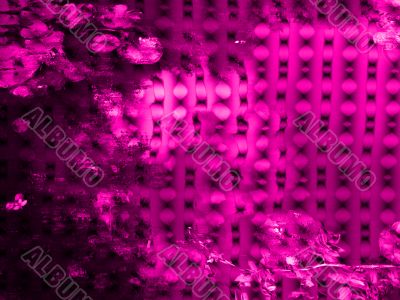 pink light techno background