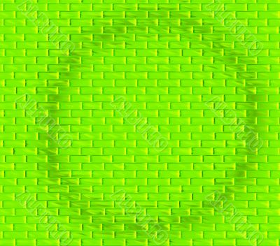 green circle