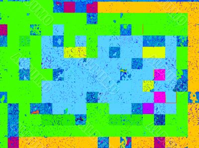 grunge retro computer