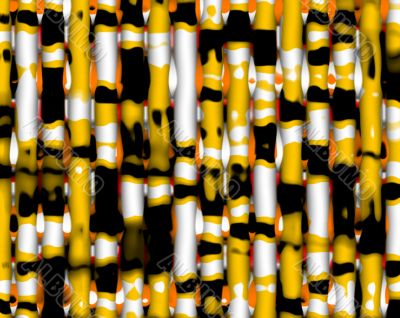 tropical fish abstracted