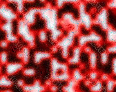 cellular red abstract