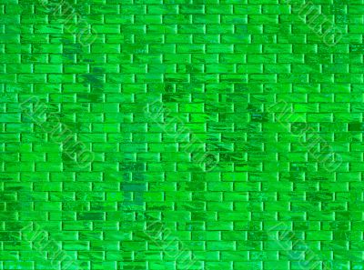 green wall abstract