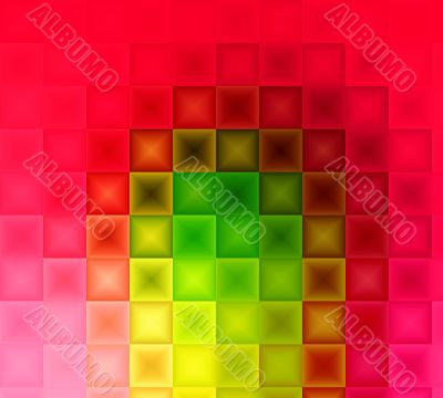 Colourful square background