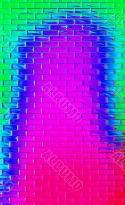 Colourful wall.