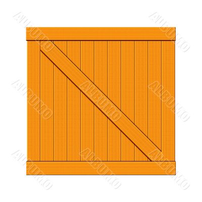 Wooden Crate Illustration