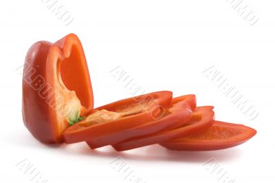 sliced paprika