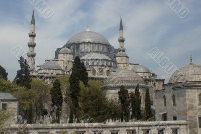 Suleiman mosque of Istambul. Turkey.
