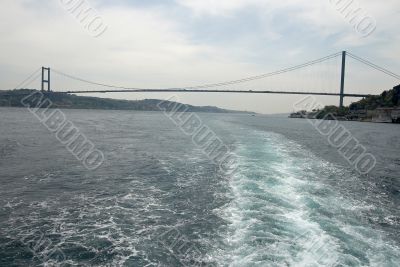 Bosporus bridge. Istanbul, Turkey