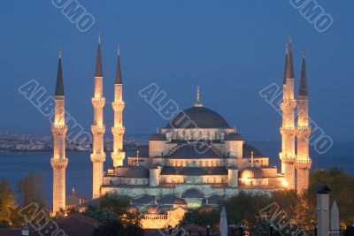 Main mosque of Istanbul - Sultan Ahmet