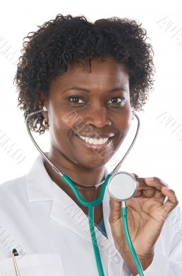 African american woman doctor