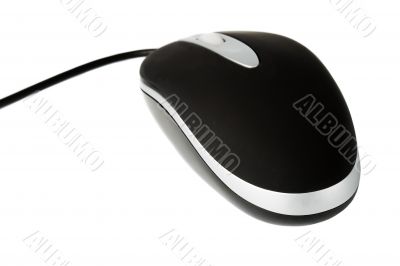black computer mouse