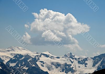 Caucasian mountains. Russia