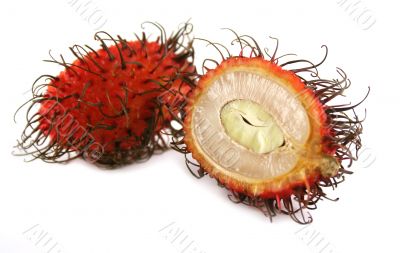 Sliced Rambutan