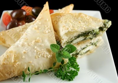 Spinach And Feta Parcels