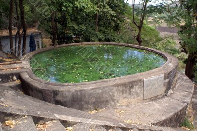 pool in monastery