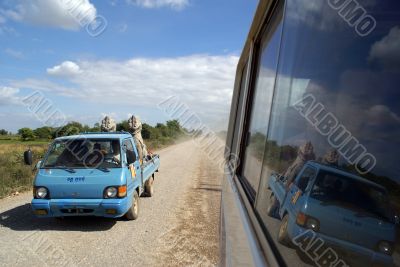 Road in Kamboja