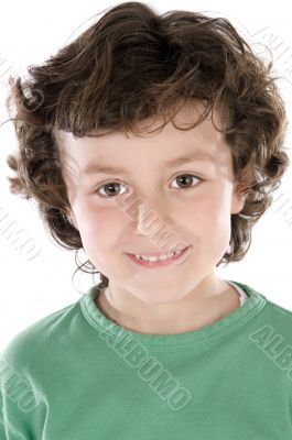 Small handsome boy