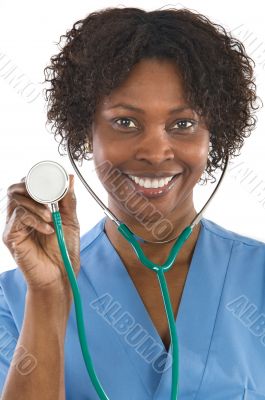 African american woman doctor