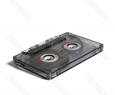 transparent audiocassette