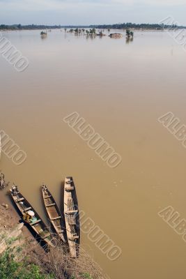 Mekong and boats