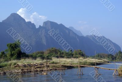 Bridge in Laos