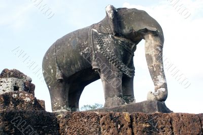 Stone elephant