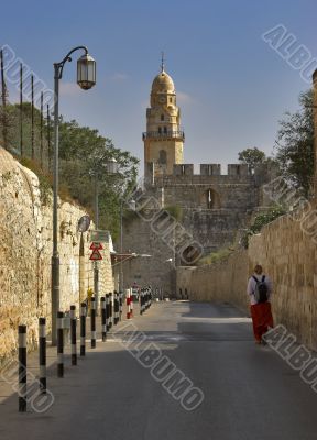 Street of ancient city.