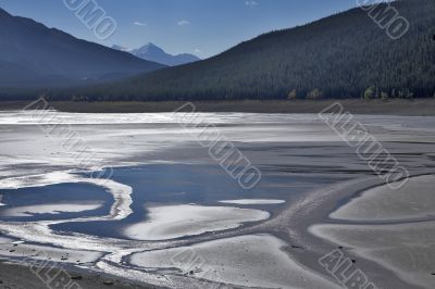 The well-known lake.