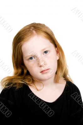 sad little girl