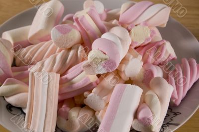 a lot of candies on a plate