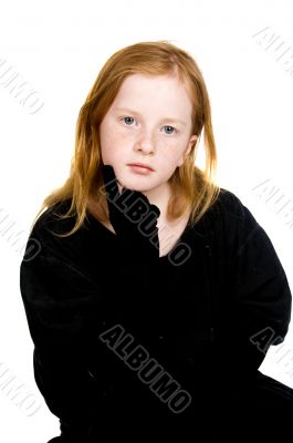 girl is thinking